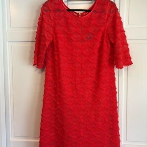 Jessica Howard Scarlet Long Sleeve Dress